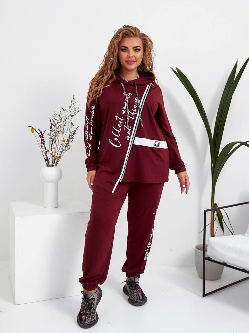 Жіночий спортивний костюм синього кольору